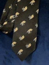 JZ Richards Black Fly Fishing Lure Tie - Silk Hand Made in USA