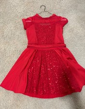 Red Jazz Dance Costumes