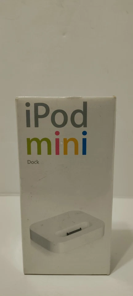 Apple iPod Mini Dock M9467G/A Sellado Genuino Nuevo Antiguo Stock Raro 2004 Original Foto 4 de 4