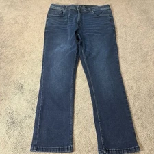 The Perfect Jean NYC Men’s 38x30 Slim Fit Dark Wash Jeans OG Stretch