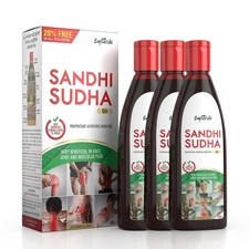Saptarishi Sandhi Sudha Joint Relief Oil - 3 Pack 60ml Each Fast Shipping