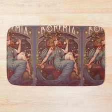 Art Nouveau BOHEMIA Bath Mat 40*60cm