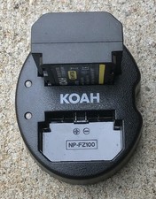 New Koah Battery And Dual charger Sony Camera NP-FZ100 K0-NPFZ100