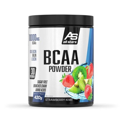 All Stars BCAA Powder, 420g Dose, Strawberry Kiwi