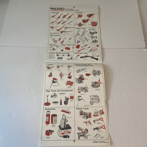 TT15 Ridgid Tool 50th Anniversary 1985 1986 Pin Up Kalender - Bild 8 von 13