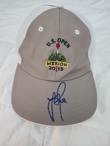 U.S.OPEN 2013 AUTOGRAPHED JUSTIN ROSE HAT