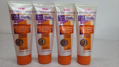 (4) Dark and Lovely Beautiful Beginnings Kids Hair Conditioner + Scalp Soother 