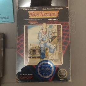 Gun.Smoke (Nintendo NES) *COMPLETE IN BOX - TESTED*