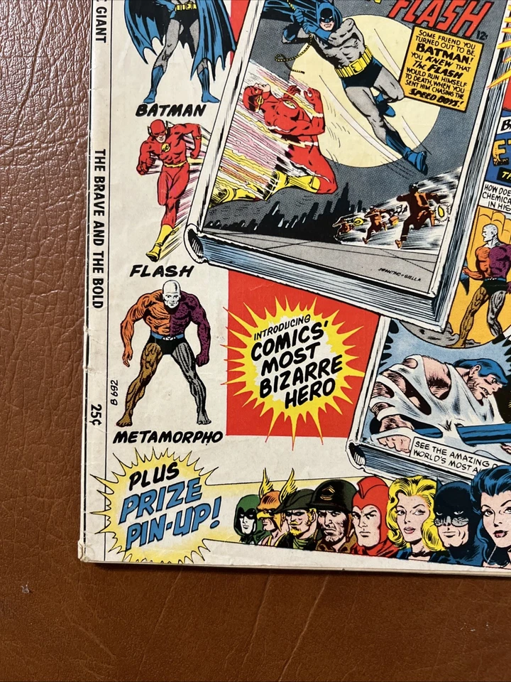 DC Comics Super-Giant Issue S-16 KEY: VG+ to FN- Best of Brave/Bold 1970 $7 Ship - Image 4 of 4