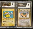 Flying Pikachu on Plane Right & Dragonite | ANA Airlines | EX-MINT 6 & MINT 9