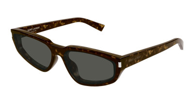 SAINT LAURENT Sonnenbrille SL 634 NOVA  002 Havana Grau Damen 