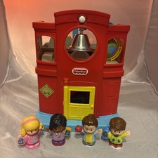 Fisher-Price Little People Friendly School 4 Figures Teacher Students