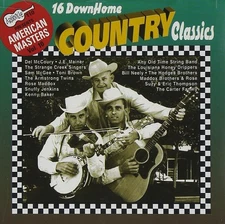 Various - 16 Down Home Country Classics (CD, Comp) (Very Good Plus (VG+)) - 3913