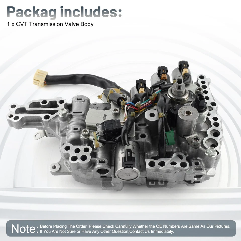 OEM Valve Body w/Shift Solenoids JF017E CVT Fit 2012-2014 Nissan Pathfinder 3.5L - Image 2 of 4
