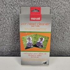 Maxell VCR Head Cleaner Dry Type VP-100 29005...