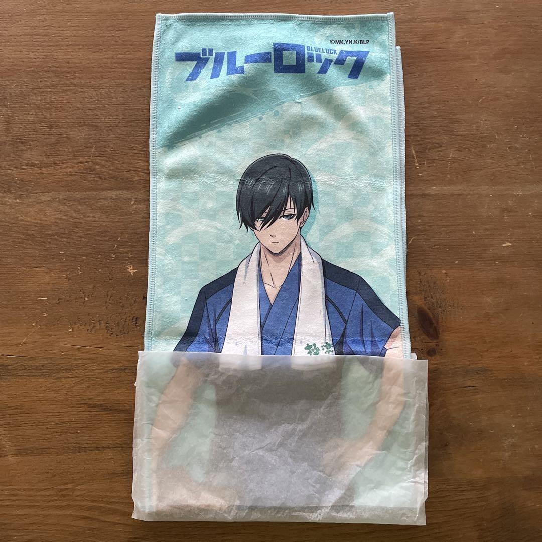 Blue Lock Gokurakuyu Collaboration Rin Itoshi Muffler Towel 2 Set