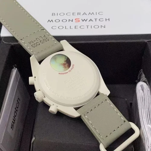 NEW Swatch x Omega Moonswatch Mission To PLUTO Watch With Box - Picture 6 of 10