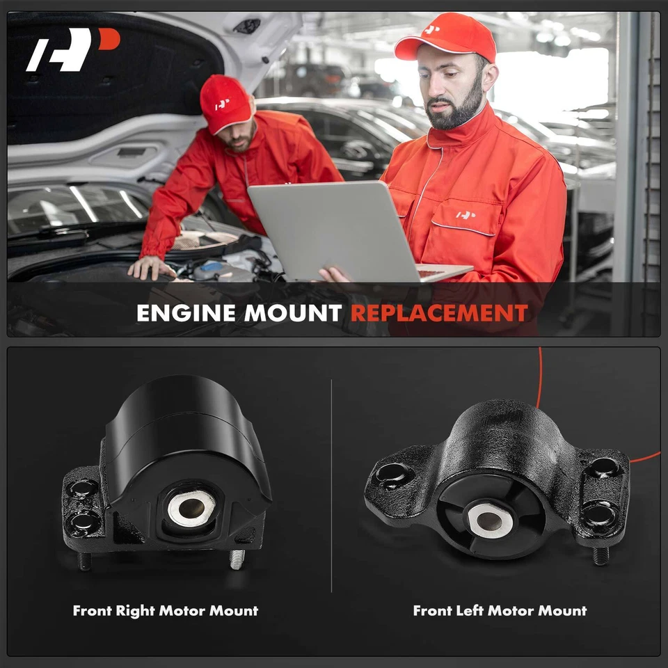 A-Premium 2x Engine Motor Mounts Front for Ford F-250 Super Duty F-350 Super - Image 2 of 4