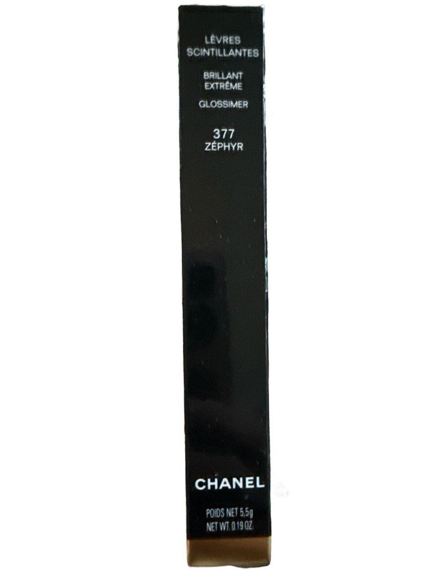 CHANEL LIP GLOSS BRILLIANT EXTREME 377 ZÉPHYR NIB Rare | eBay