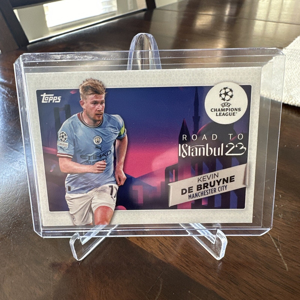2023 Topps UEFA Club Competition KEVIN DE BRUYNE Road To Istanbul 