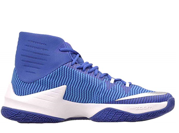 Nike Zoom Clear Out Basketball Shoes Mens Size 18 Blue White Sneakers 856486-140 Nike Zoom Clear Out Basketball Shoes Mens Size 18 Blue White  main image 4