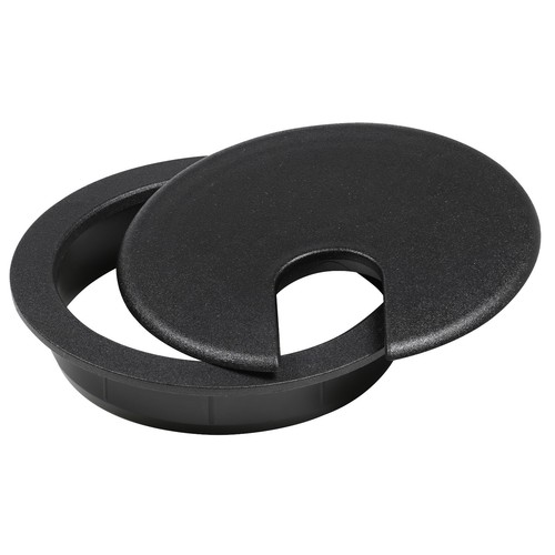 Rok Hardware Round Grommet, 3" (76mm) Diameter, Black ROKRG3BLK - Picture 2 of 10
