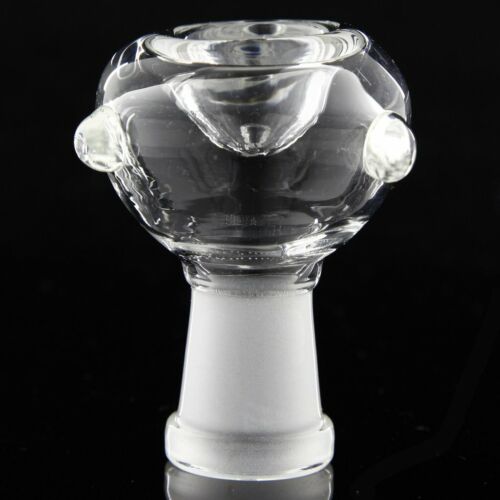 14 mm 18 mm Buchse Stecker Klar Pyrex Blase Rückseite Glas auf Glas Kunst Dia Schale - Bild 6 von 9