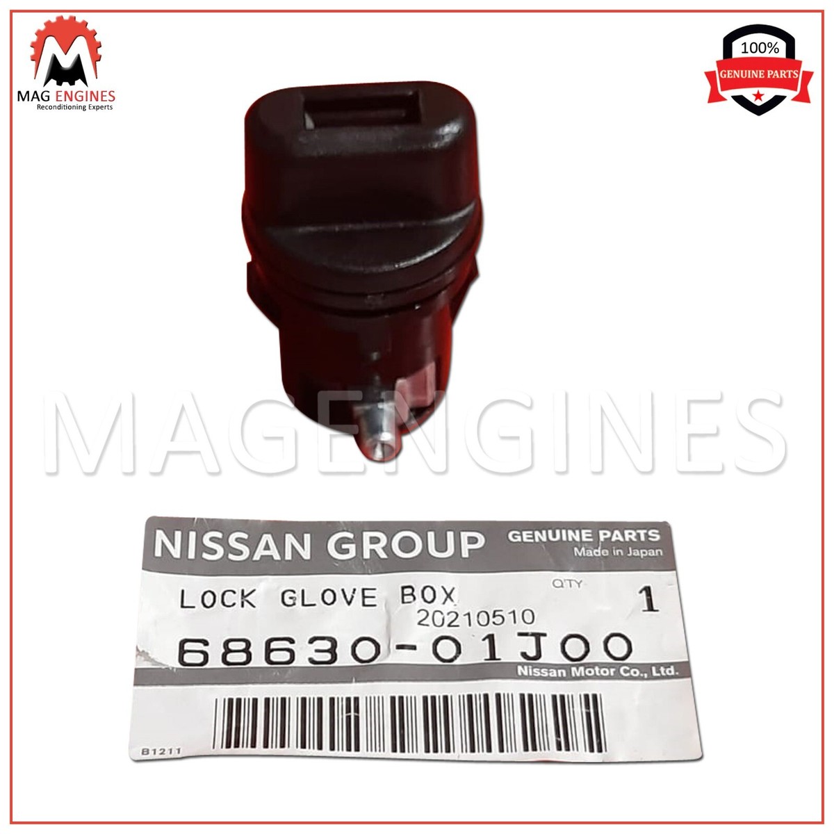 68630-01J00 GENUINE OEM NISSAN LOCK ASSY-GLOVE BOX 6863001J00 | eBay