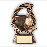 Longest Drive Golf Resin Trophy Award on sale Longest Drive Golf Resin Trophy Award on sale