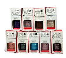 CND Shellac Color Coat/Power Polish 7.3ml/.25fl.oz. New; You Pick!