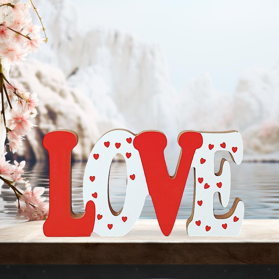 Love Statue Craft Ornament Valentine's Day Decoration Collection