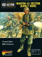 Bolt Action 402212101 Waffen-SS Section Early War WWII German Infantry 1939-42