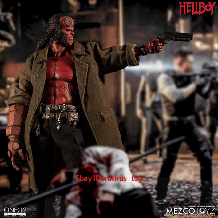 Mezco Toyz 77540 1/12 Hellboy 2019 Collectible Action Figure Model
