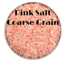 20 lbs Natural  Himalayan Crystal Pink Salt Coarse Grain Ancient Sea Salt