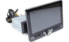 NEW Jensen CAR813 1-DIN Digital Media Car Stereo w/ 8" Touchscreen, CarPlay