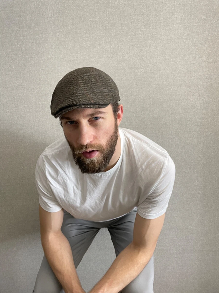 Stetson newsboy cheap cloth hat