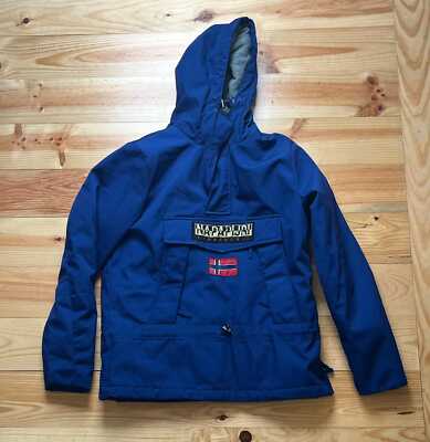 NAPAPIJRI / 90s/ジャケット/--/ナイロン/NVY Vintage Napapijri Rainforest Winter 3 Jacket - Blue, Small, 1990s