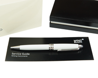 Montblanc MeisterstüCk White Solitaire Kugelschreiber No.164 Classique Id 111939