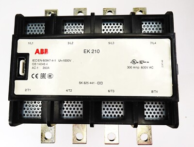 ABB EK210-40-11 EK 210 Contactor 240V Coil SK825441 USA ABB EK210-40-11 EK 210 Contactor 240V Coil SK825441 USA