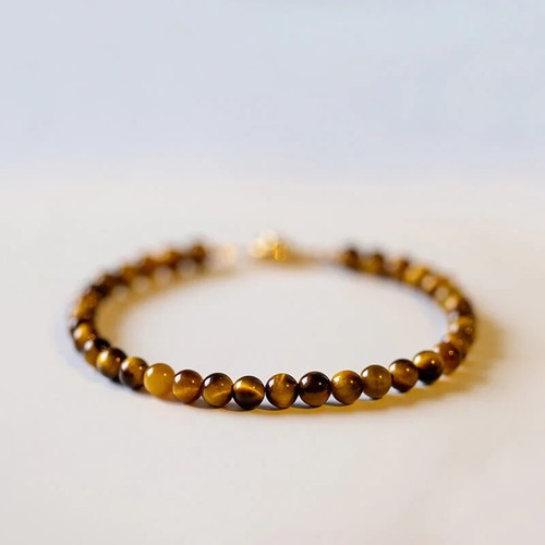 Buddha Stones Natural Tiger Eye Stone Courage Protection Healing Women Bracelet - Picture 2 of 8