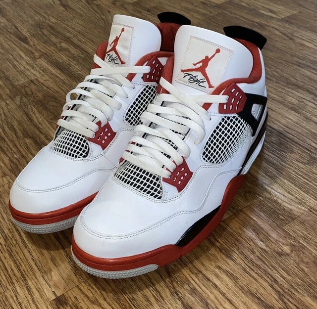 Size 15 - Jordan 4 Retro OG Fire Red 