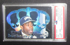 1995 Pacific Crown Royale Blue Holofoil #33 Deion Sanders PSA 8.5