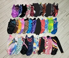 INVENTORY CLEARANCE SALE! Child Large Gymnastics Dance Leotards GK Plum Destira