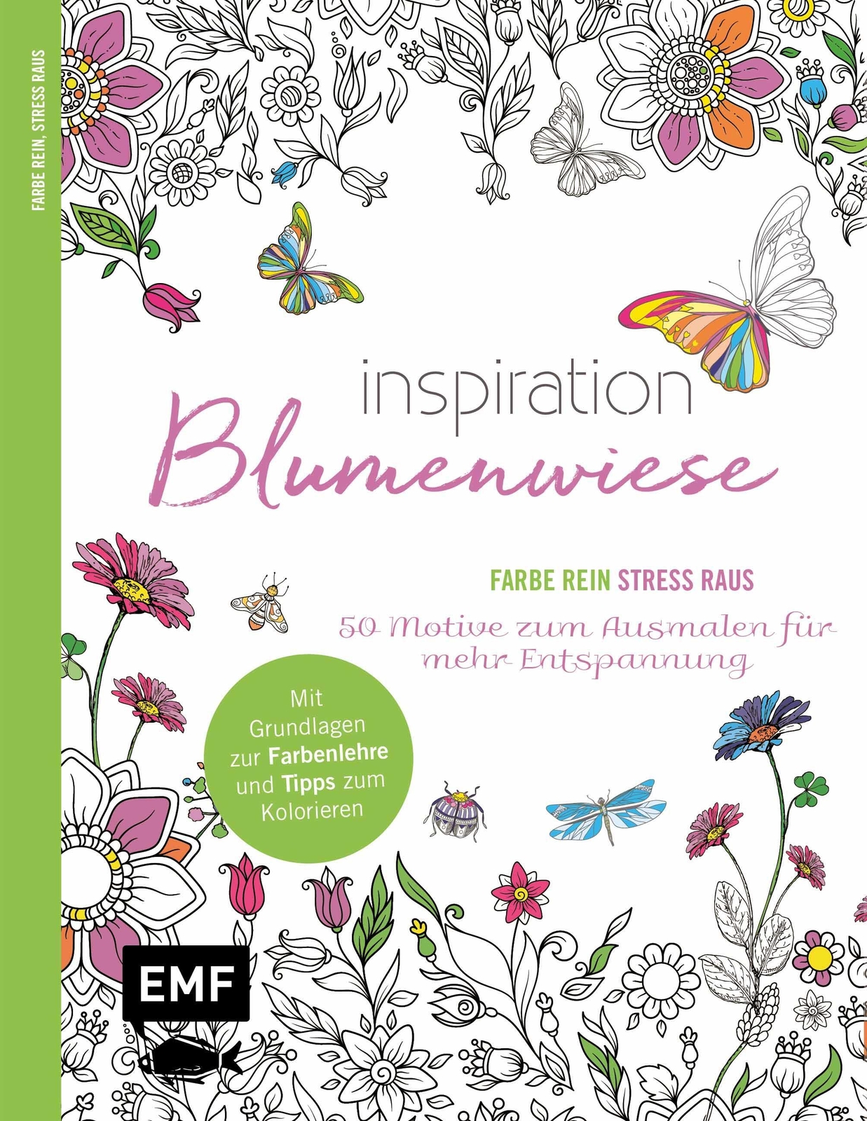 Thumbnail - Inspiration Blumenwiese 50 Motive Zum Ausmalen Für Mehr Entspannung