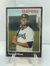 2019 Topps Heritage Minor League Edition Black 47/50 Isiah Gilliam #19