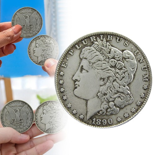 1890 $1 Morgan Silver Dollar Coin Brilliant Uncirculated