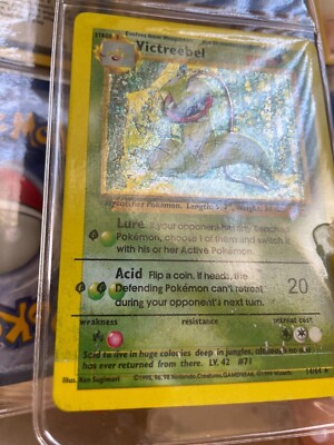 1995 victreebel pokemon card value Victreebel HP 150 Spit Up Attack Rarity Green Vibrant Pokmon