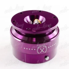 NRG PURPLE BALL LOCKING STEERING WHEEL SRK-200PP GEN 2.0 QUICK RELEASE ADAPTER