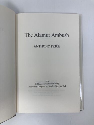 The Alamut Ambush by Anthony Price First 1st Edition LN HC - Picture 4 of 8