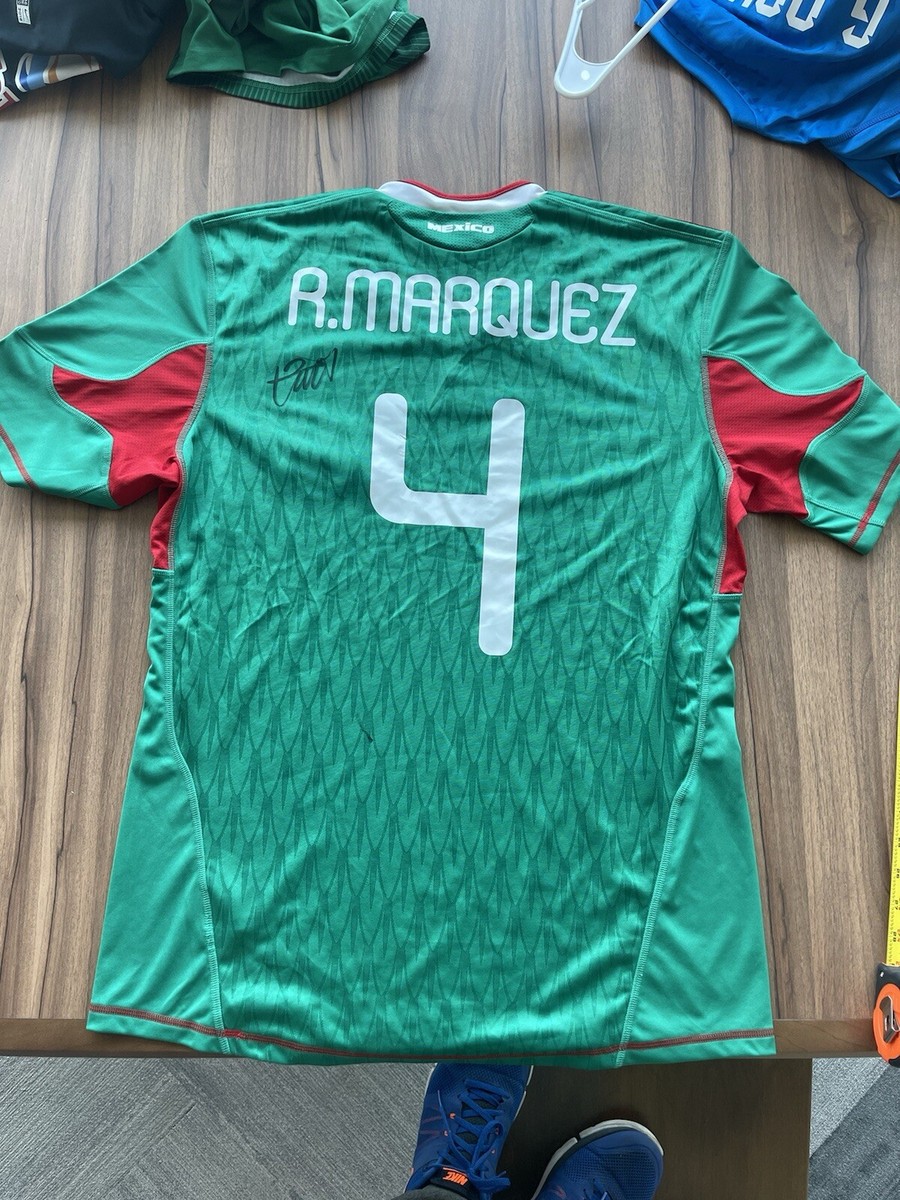 Adidas Mexico 2010 World Cup Home Rafa Marquez Jersey Signed | eBay
